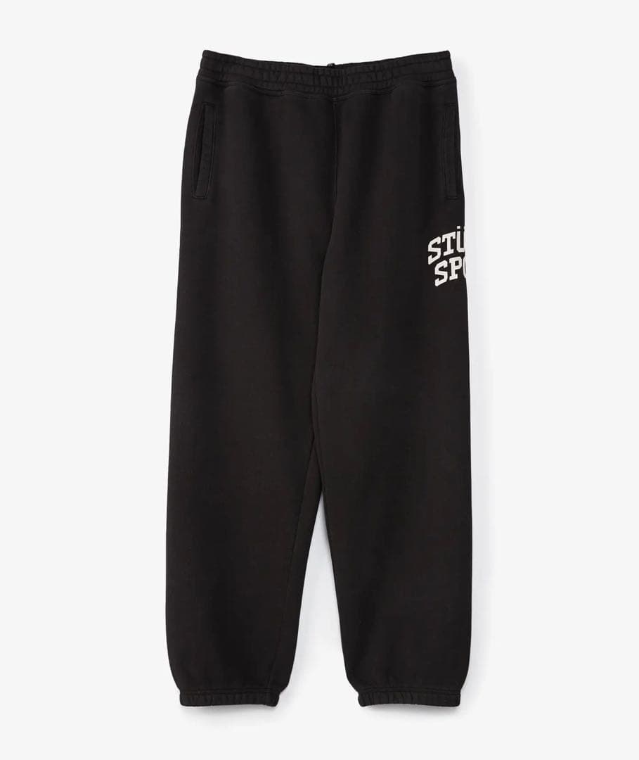 ウェア Stussy sport fleece Pants black Stüssy Fleece Sport Pants in Black | SVD USA