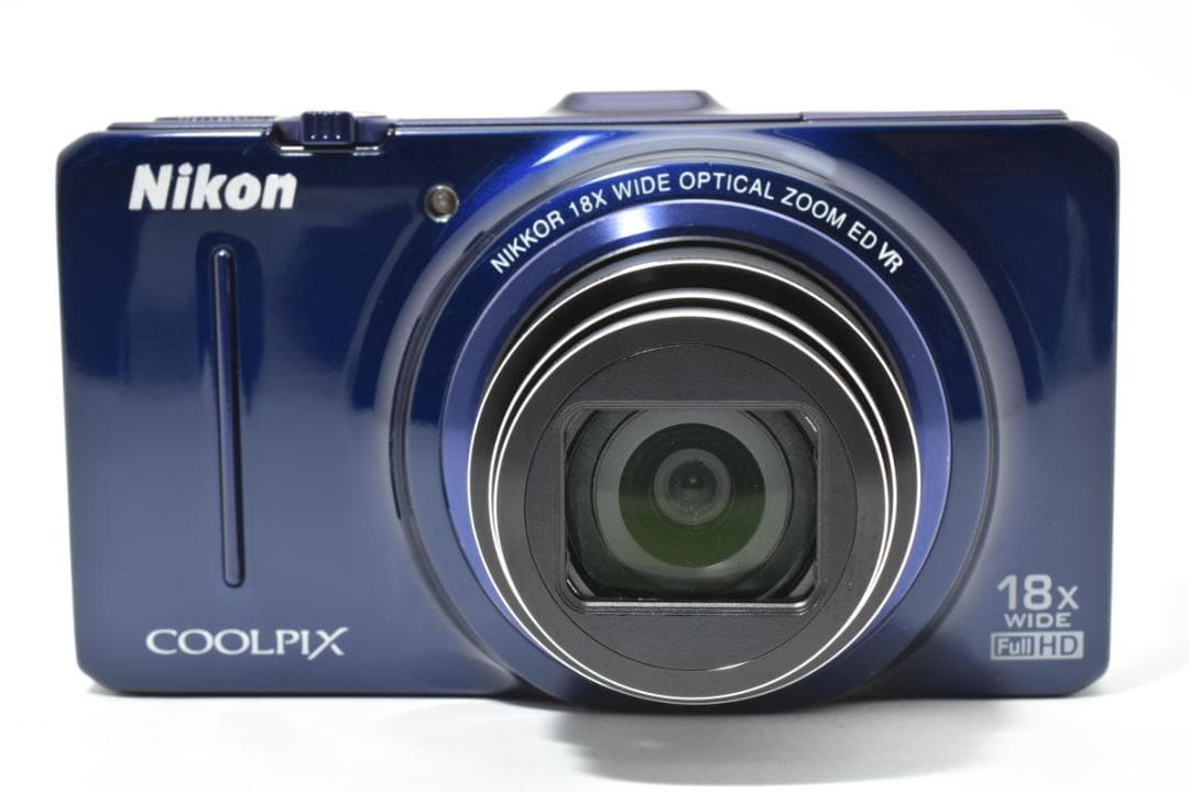 《 美品 》 ニコン　Nikon COOLPIX S9300 ブルー 動作確認済