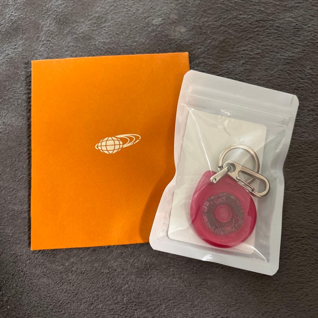 新品 STARBUCKS TOUCH The Drip キーホルダー ピンク スタバ×ビームス、キーホルダー型スタバカード「タッチ ザ ドリップ