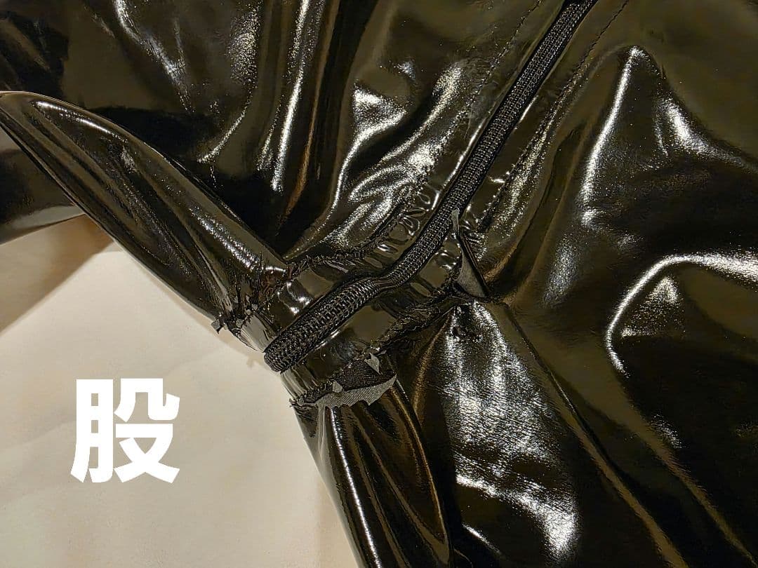 affix parapara エナメルキャットスーツ