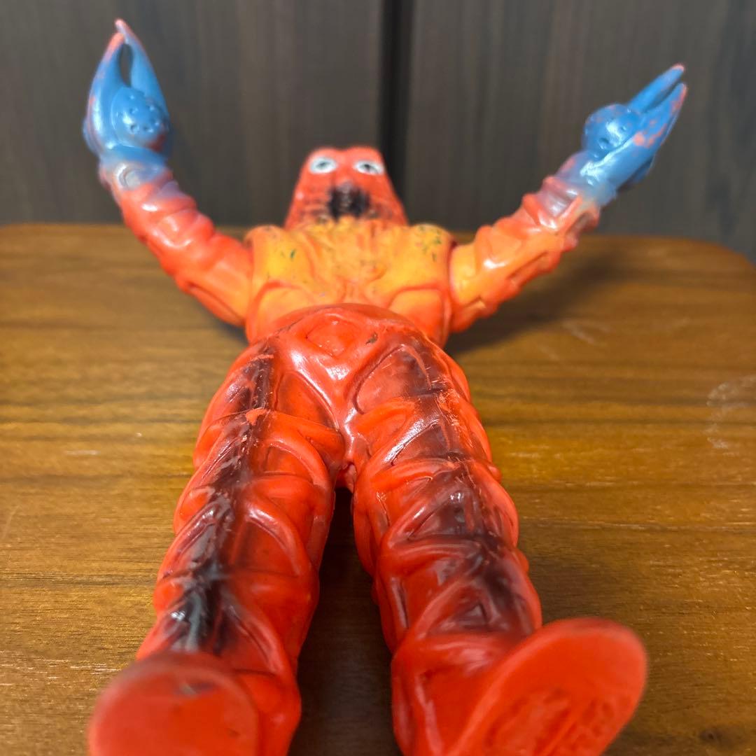 ブルマァク 当時物 ゴドラ星人 マルサン ポピー 無版権 パチソフビ