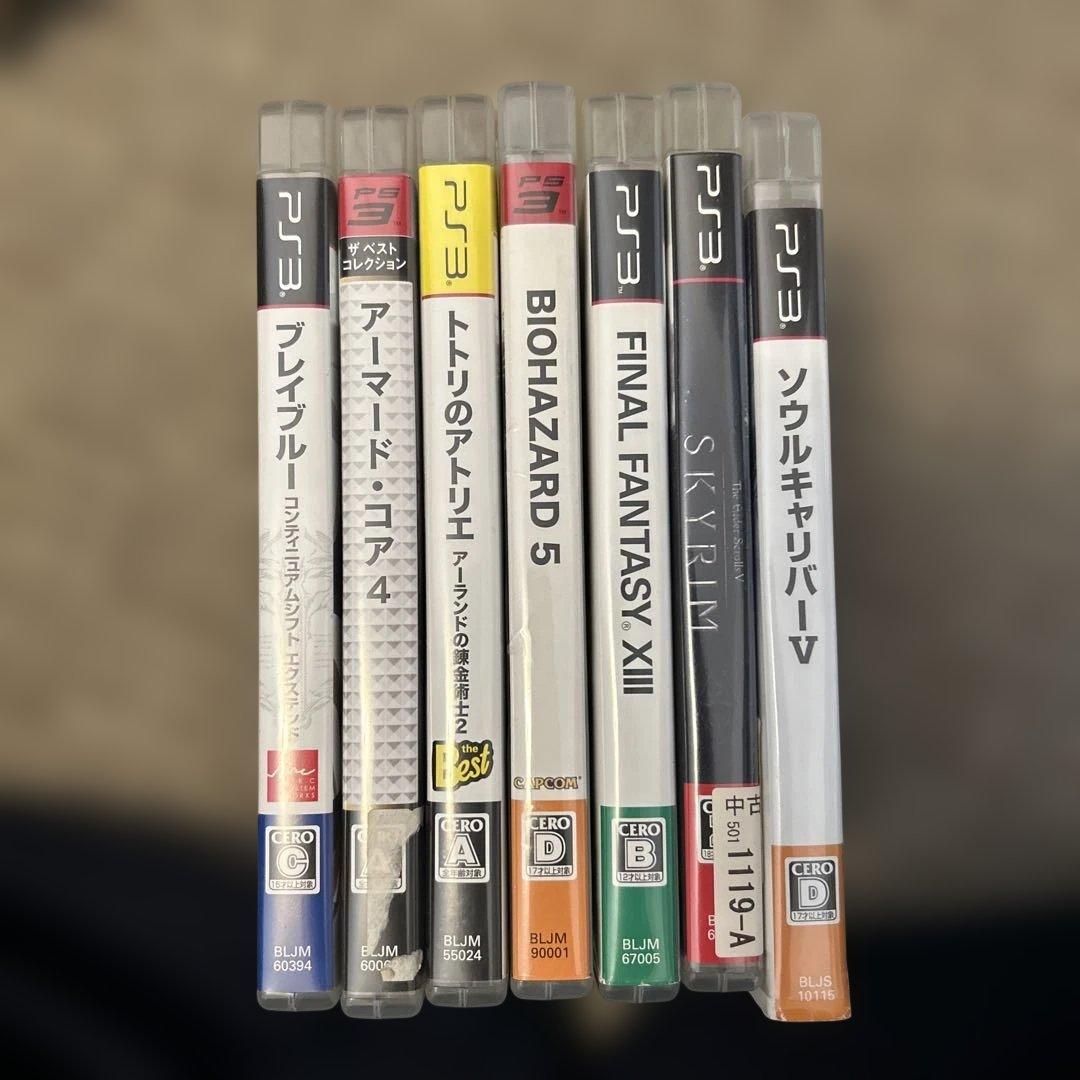 PS3 ゲームソフト 7本セット - メルカリ