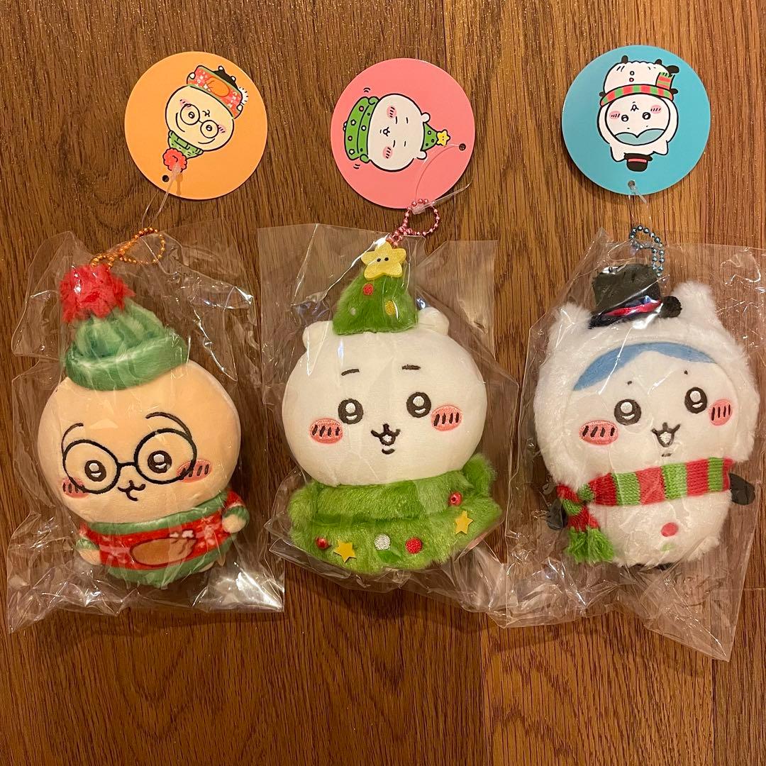 ちいかわ ハッピーホリデーなマスコット クリスマス ちいかわ ハチワレ