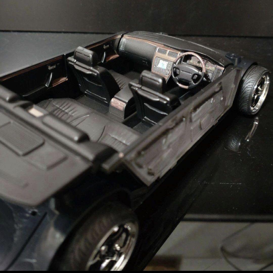 1/24 アオシマ ジャンクションプロデュース Y33シーマ プラモデル完成