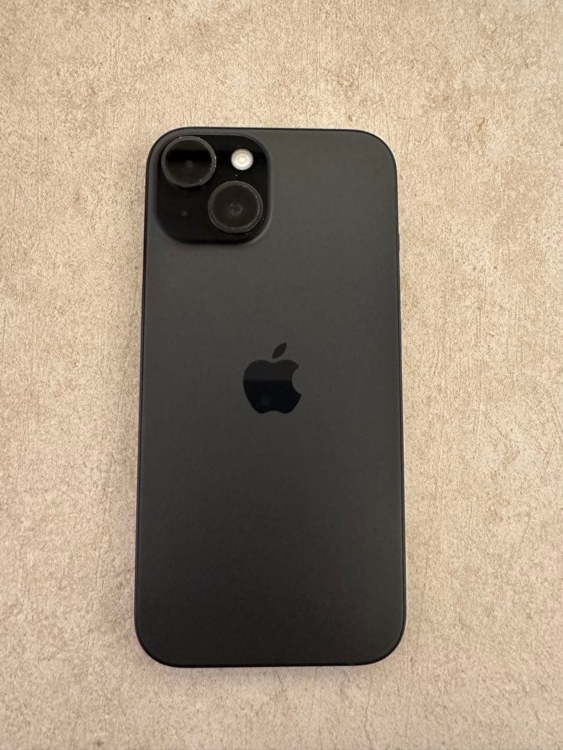 【クーポン分を値下げ中】Apple iPhone 15 ブラック 本体　箱付き New Apple iPhone 15 for sale – Brand New condition, 128GB in Black
