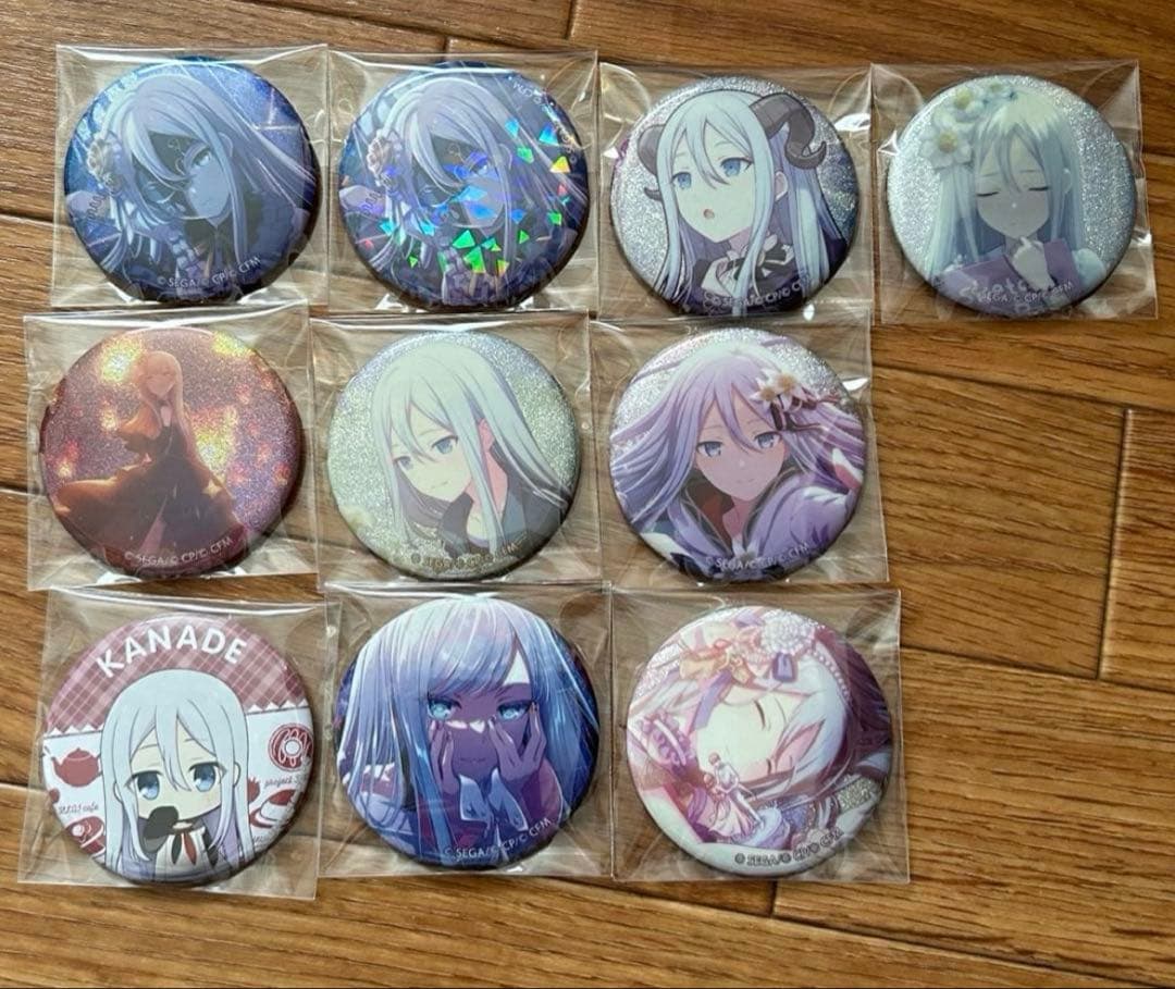 プロセカ グリッター ホログラム 缶バッジ 宵崎奏 - メルカリ