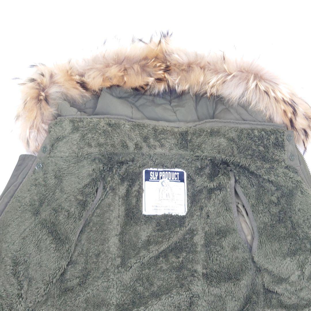 極美品】SLY N3B モッズコート ボア ファー カーキ ミリタリー y2k