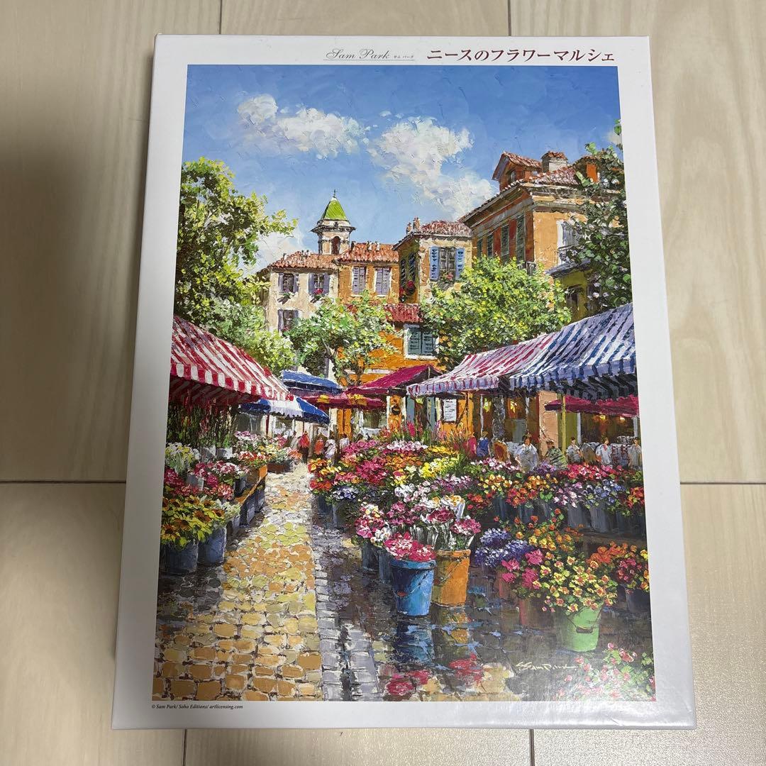 ジグソーパズル ニースのフラワーマルシェ 500ピース - メルカリ