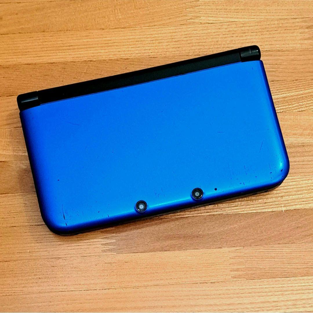 ニンテンドー3DS LL ブルー×ブラック 本体 Nintendo 動作品 - メルカリ