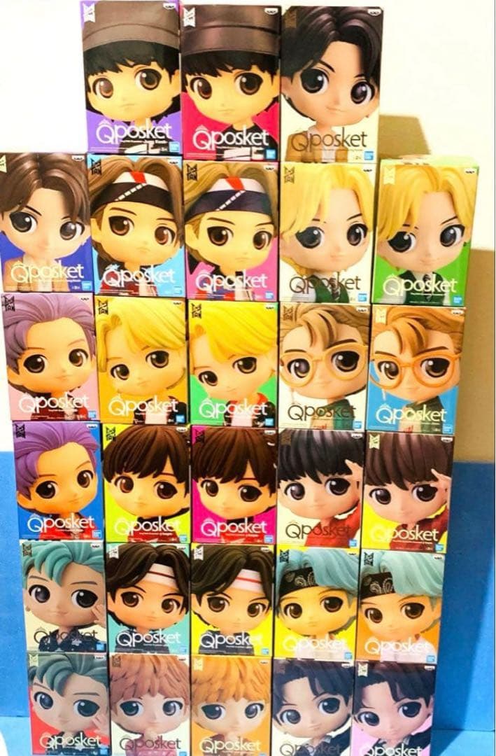 BTS TinyTAN Qposketフィギュアまとめ売り28個 - メルカリ