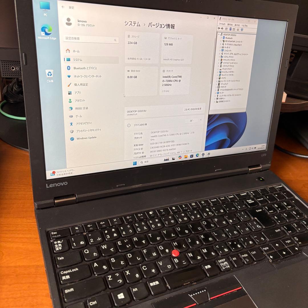 Windowsノート本体 Lenovo ThinkPad L570 SSD 240GB Win11 FHD Amazon.com: Lenovo ThinkPad L570 20J80017US 15.6' LCD Notebook