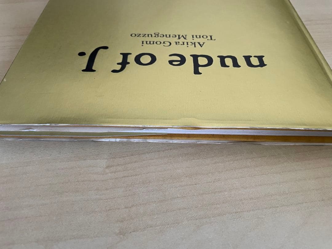 nude of J. 五味彬 トニ・メネグッツォ　サイン付き