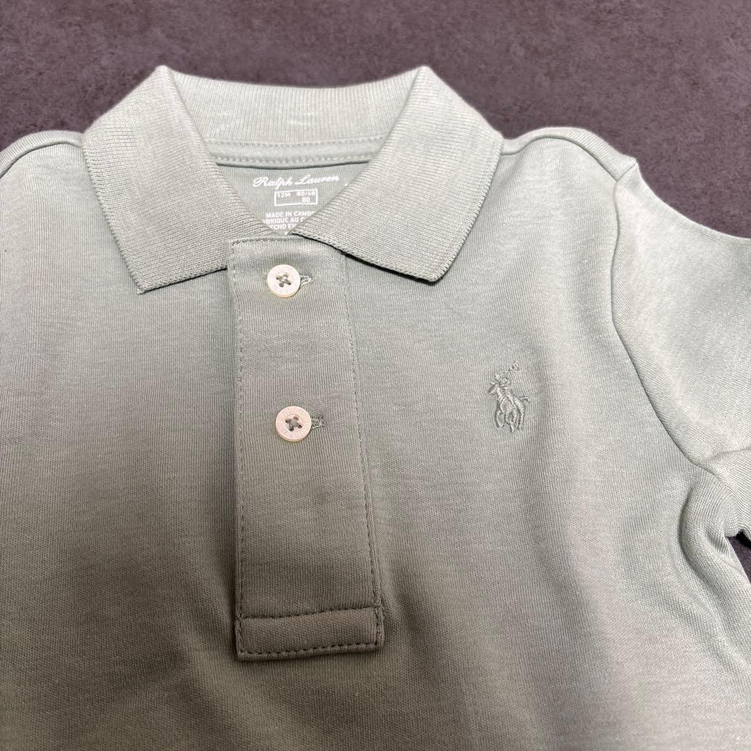 新品未使用】Ralph Lauren ラルフローレン ロンパース 12M 80 - メルカリ