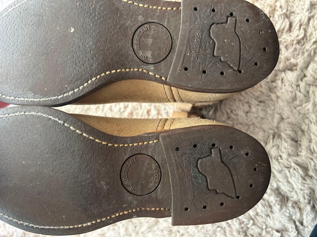 羽タグ RED WING レッドウィング スエード ペコスブーツ 6E - メルカリ