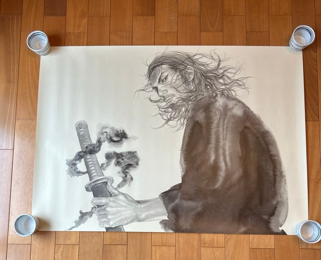 バガボンド　ポスター Amazon.co.jp: CZWEN アニメ ポスター 宮本 武蔵 バガボンド ポスター