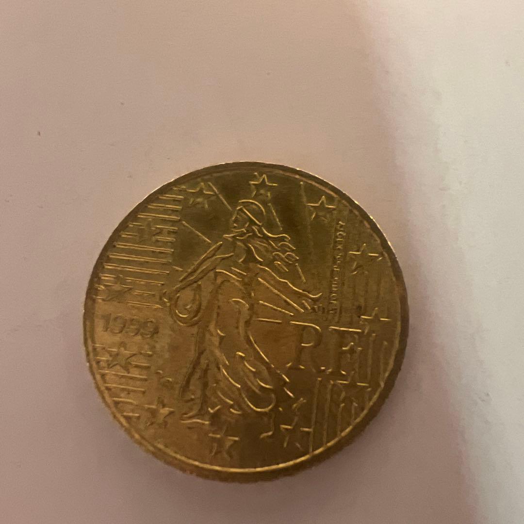 1999年 50ユーロセント 硬貨 コイン 古銭 - メルカリ