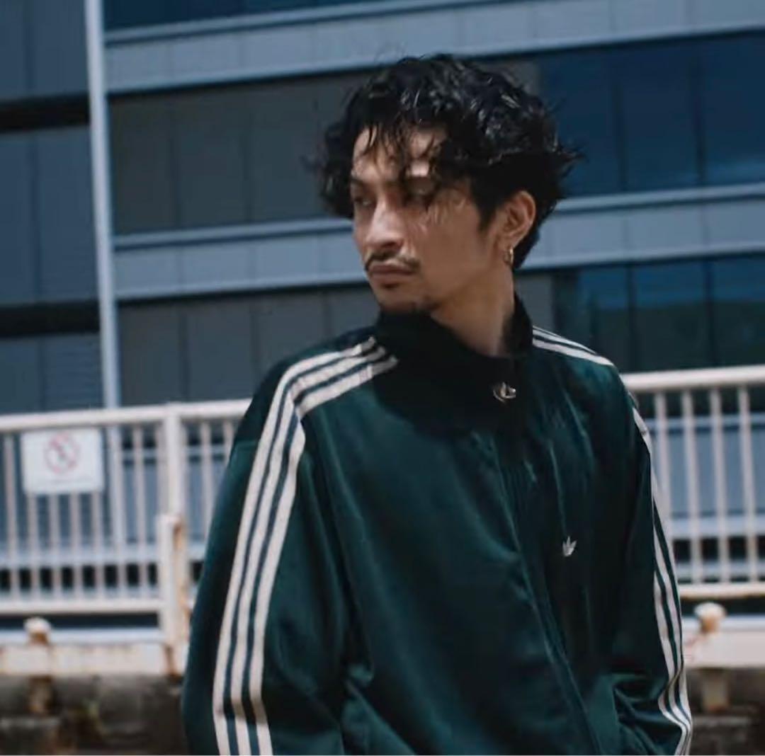 3XL adidas 常田大希着用 トラックジャケット緑 グリーン - メルカリ