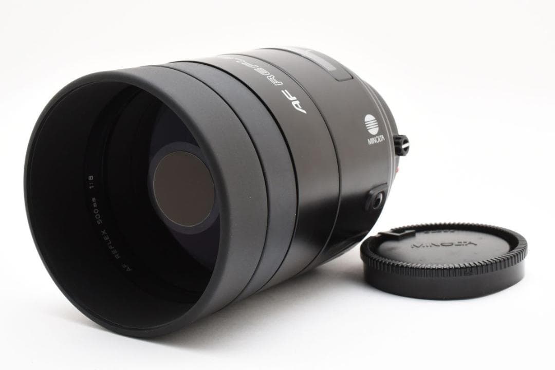 レンズ(単焦点) MINOLTA AF REFLEX 500mm F8 AA3423#99 オールドレンズ】オートフォーカスで動くミラーレンズ「ミノルタ AF