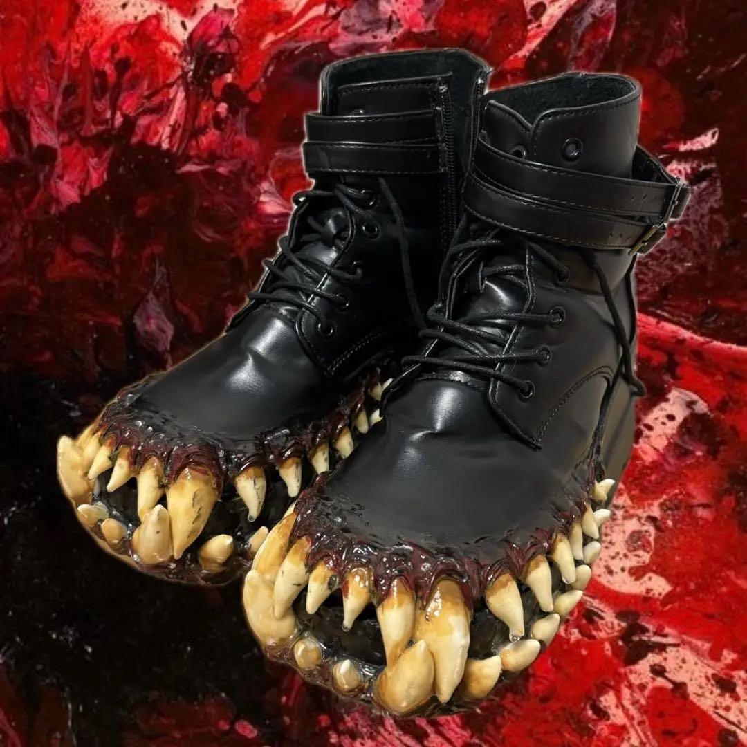 靴 venom boots 43 archive goar vkei venom boots 43 archive goar vkei - メルカリ