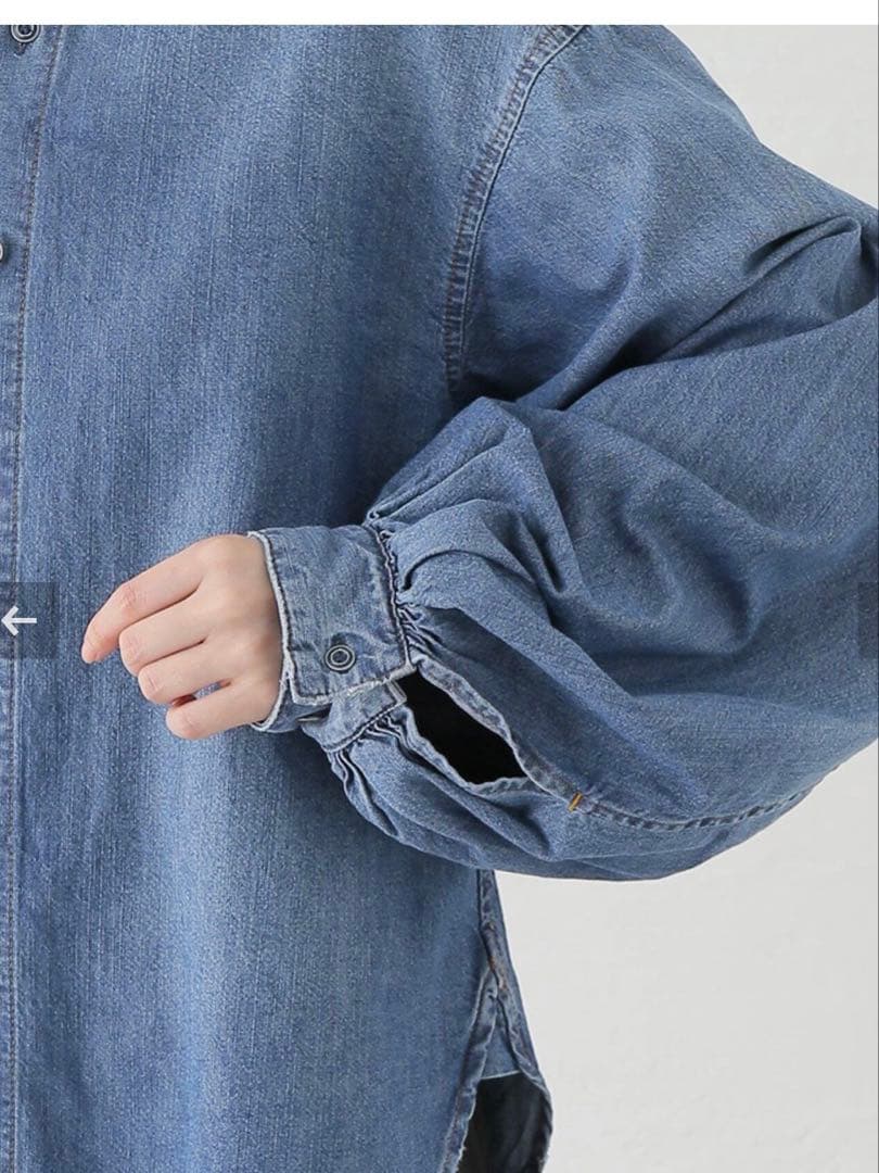 SLOBE IENA LE DENIM WING SLEEVE シャツ - メルカリ