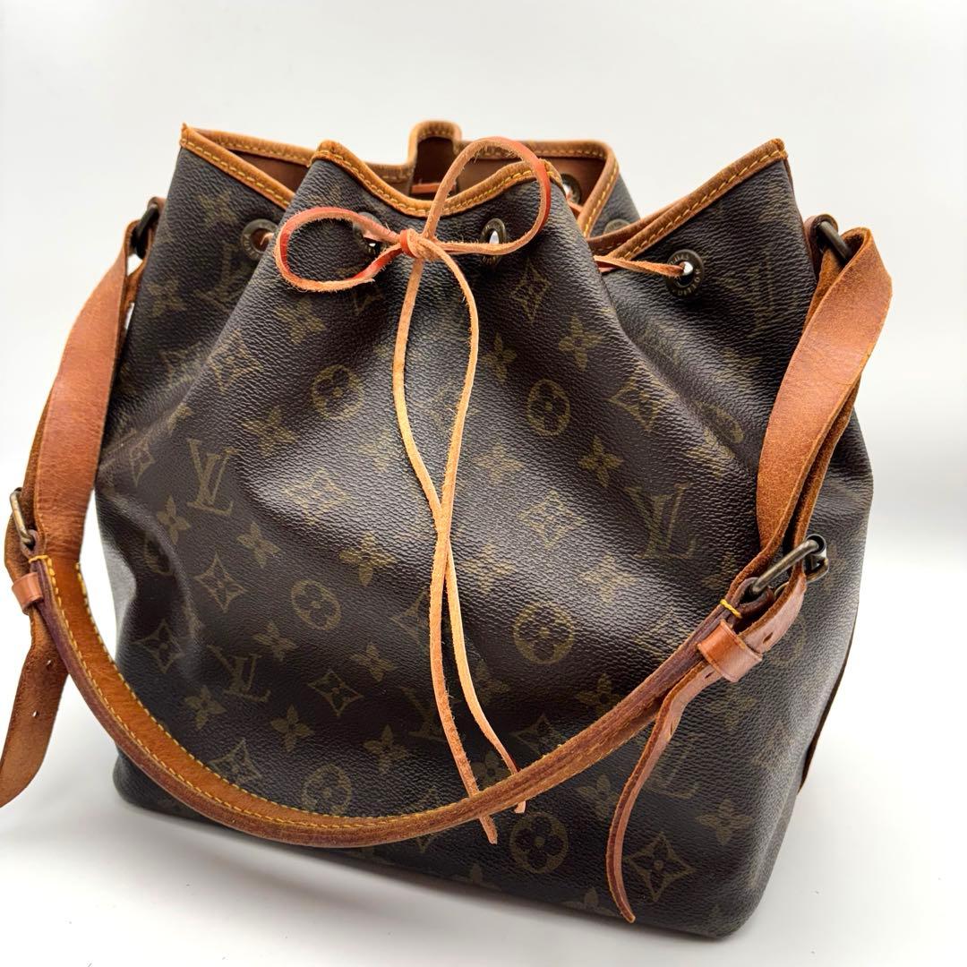 Louis Vuitton モノグラム プチノエ ショルダーバッグ 巾着 人気 LOUIS VUITTON（ルイ・ヴィトン） 【新品同様】ルイヴィトン