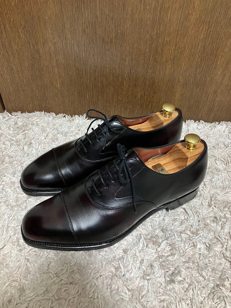 エドワードグリーン　チェルシー　6.5E バーガンディ