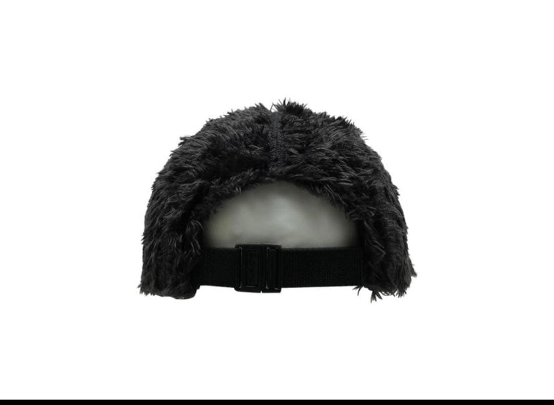 帽子 supreme Fuzzy Camp Cap \"Black\"