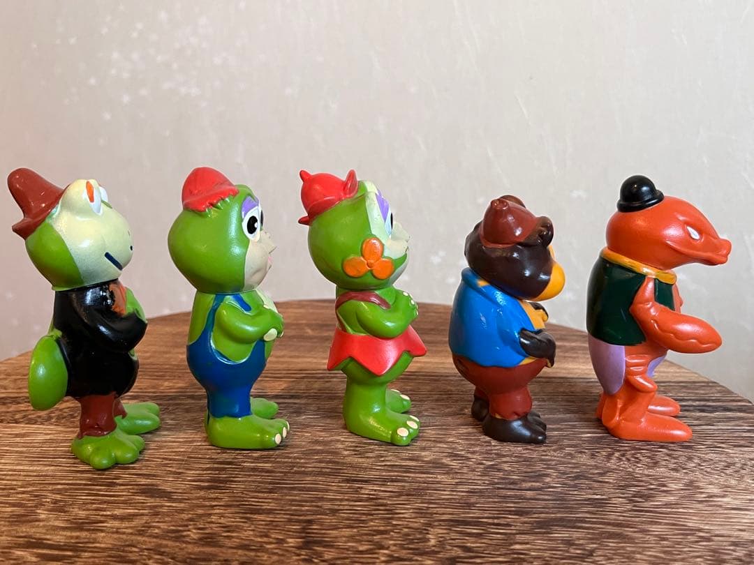 《レア・美品》「けろっこデメタン」 ソフビ　5体セット タツノコプロ