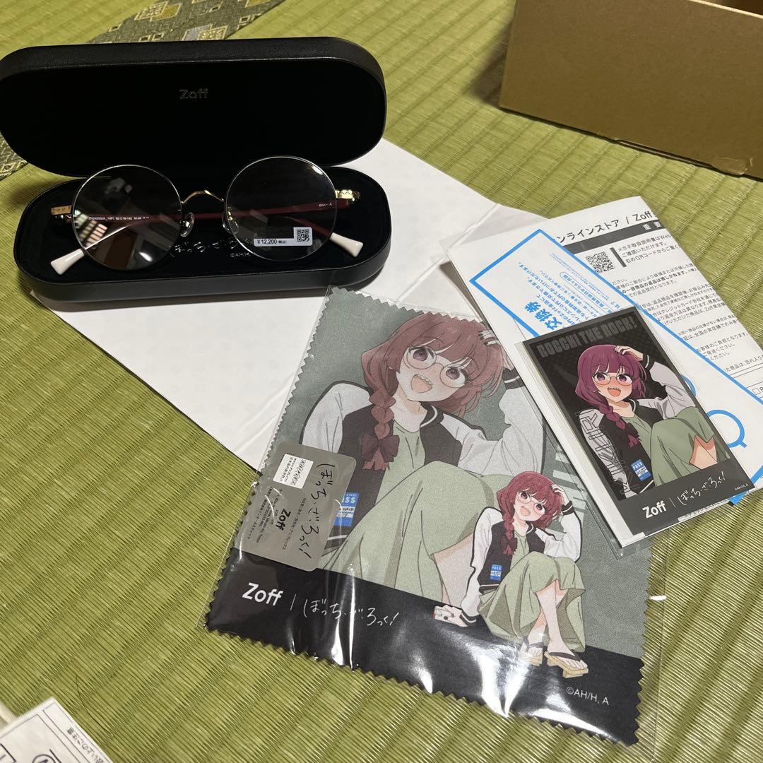 ぼっち・ざ・ろっく Zoffメガネ 廣井きくりモデル - メルカリ