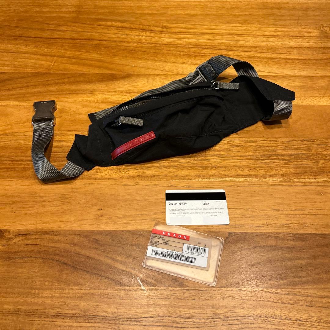 プラダスポーツ　PRADA ウエストポーチ ウエストバッグ　ナイロン4VA125 PRADA SPORT（プラダスポーツ） SALE PRADA ウエストポーチ ウエスト