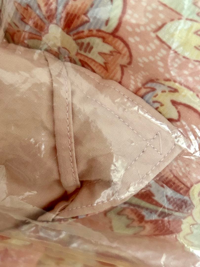 ◇2025.5.14クリーニング済◇羽毛掛け布団《③イエロー系1点》