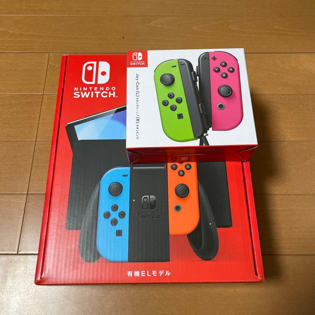 【新品未開封】Nintendo Switch 有機ELモデル　+ジョイコンセット 楽天市場】新品 任天堂 スイッチ 有機elモデル ホワイト 本体 純正 joy