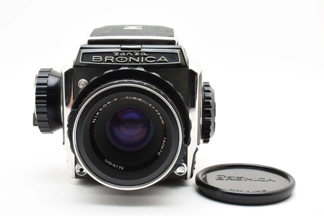 希少 美品 ゼンザ ブロニカ MODEL C 中判 ニコン 75mm 1:2.8 中古入荷情報】善三郎さんのカメラ【ZENZA BRONICA S2 NIKKOR-P 75mm