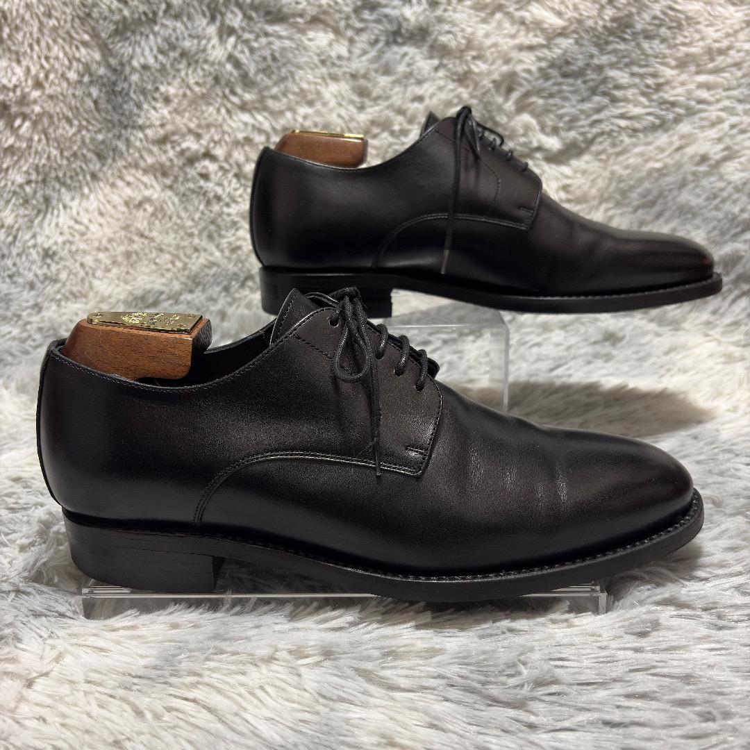 極美品✨Berwick UK6(25.5cm) プレーントゥ シューキーパー付属