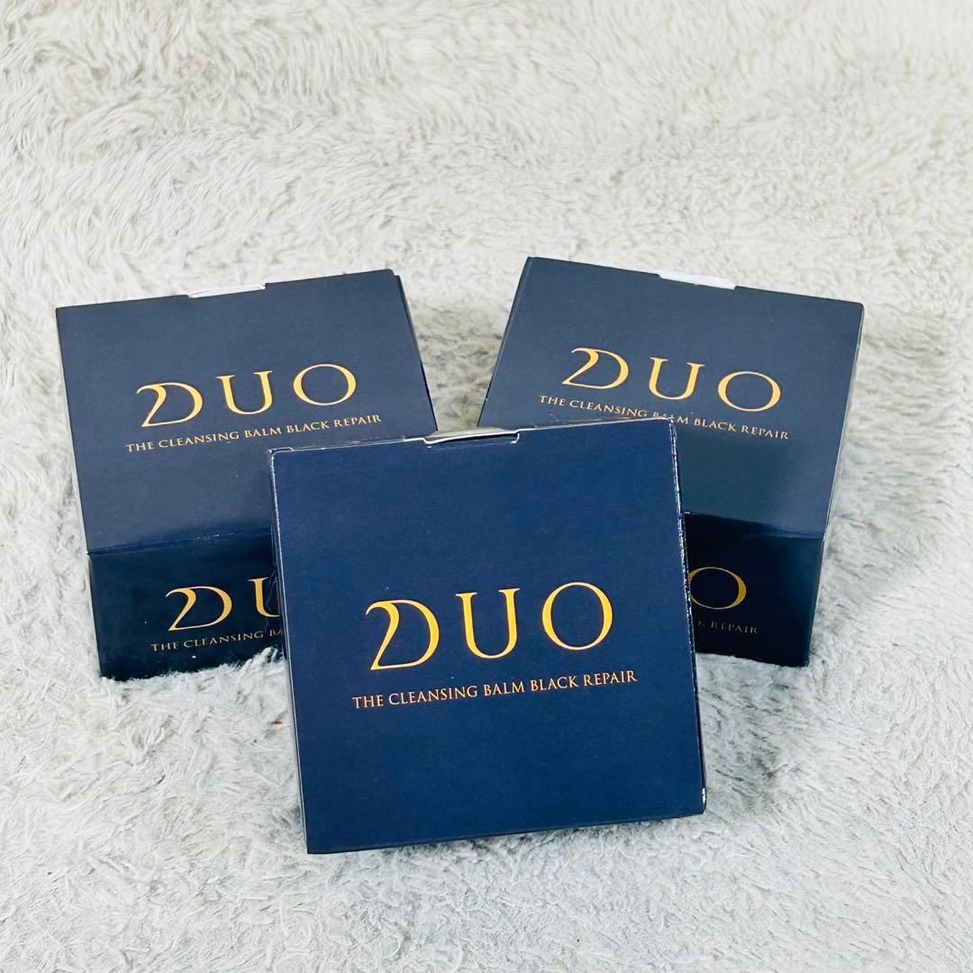 【DUO】デュオ ザ クレンジングバーム ブラックリペアEX 90g 3個セット 値下げ・未使用】デュオザクレンジングバーム ブラックリペア 90g×4個