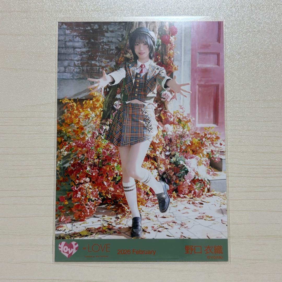 イコラブ 野口衣織 ラブソングに襲われる 歌唱衣装アザーカット 生写真