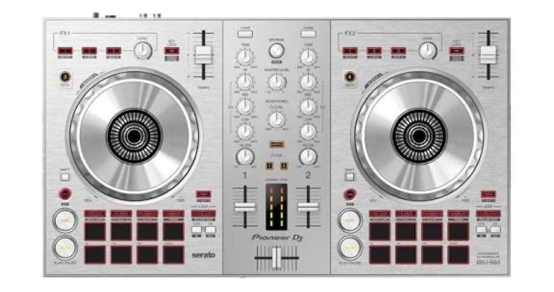 Y.K　Pioneer DJ DDJ-SB3 シルバー コントローラー Y.K Pioneer DJ DDJ-SB3 シルバー コントローラー DDJ-SB3-S 2-channel