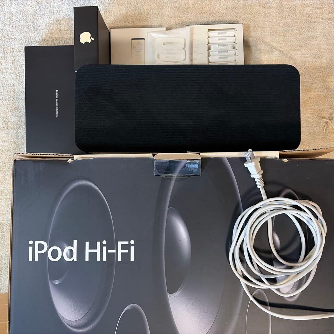 箱付き】iPod Hi-Fi スピーカー - メルカリ