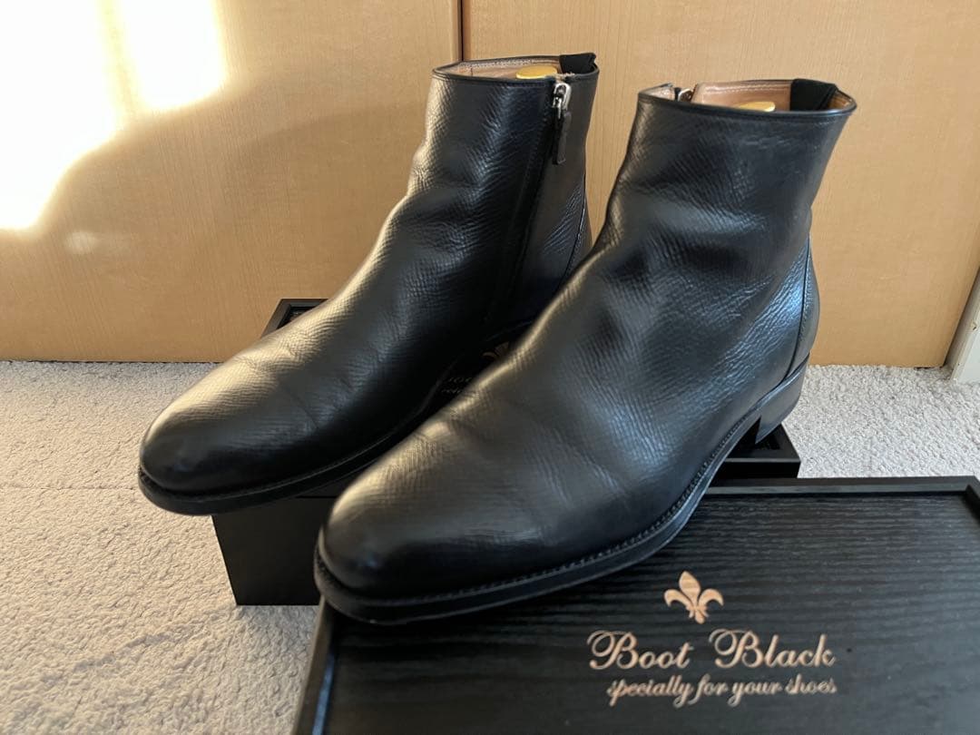 F.LLI Giacometti サイドジップブーツ グレインレザー 40 twelve BLOG | F.lli Giacometti -Side Zip Boots- | twelve blog