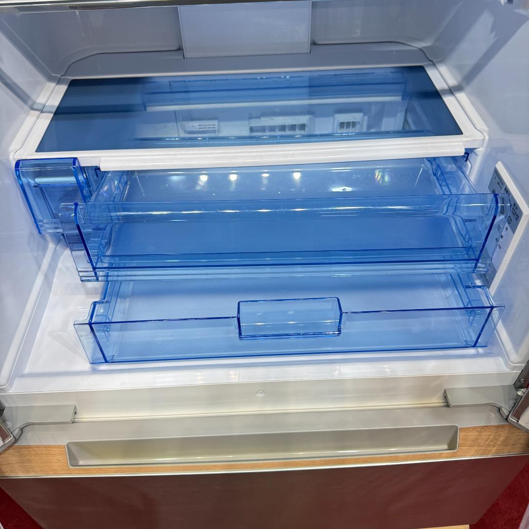 東京23区送料無料 超美品シャープ6ドア観音開き冷蔵庫 2021年製 457L