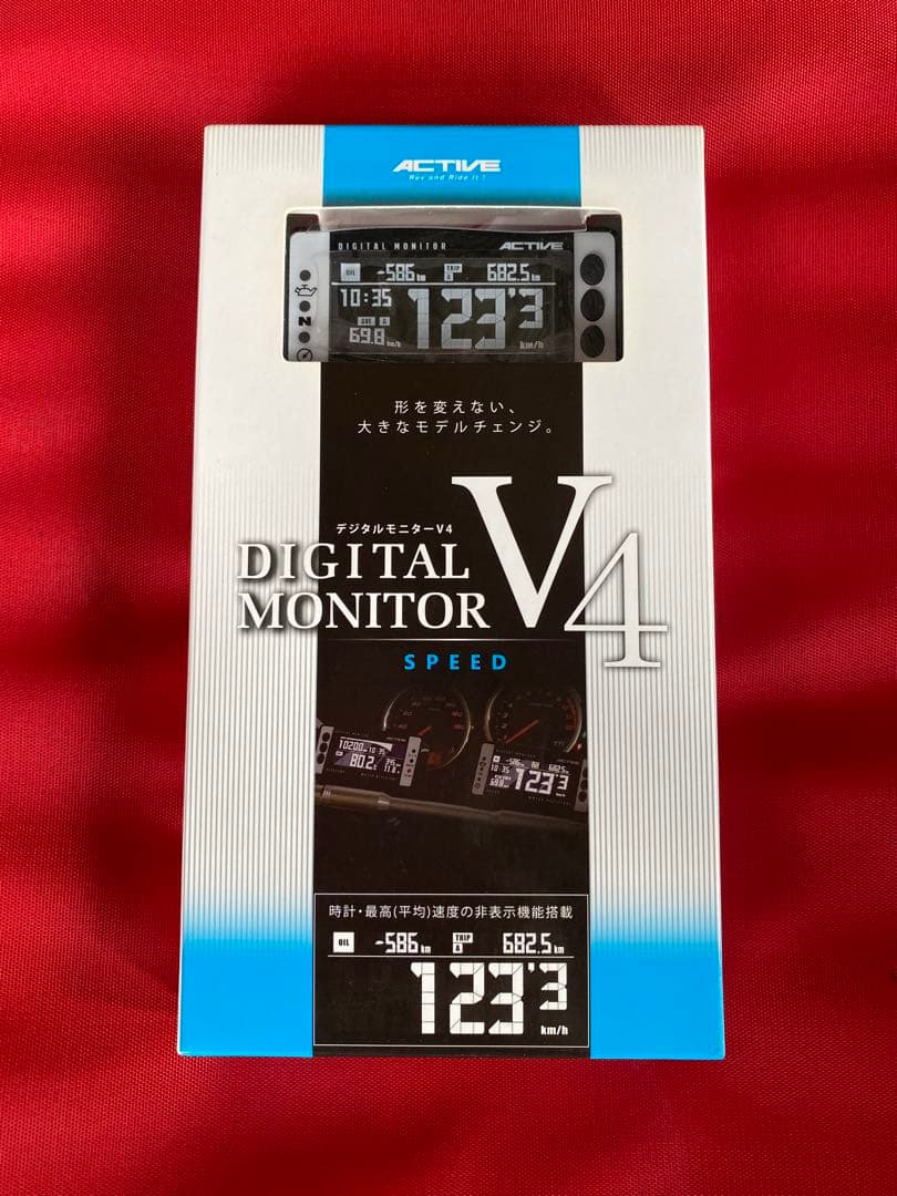 アクテイブ(ACTIVE) デジタルモニターV4 スピード 1080138 Webike | ACTIVE アクティブ デジタルモニターV4 スピード (1080138