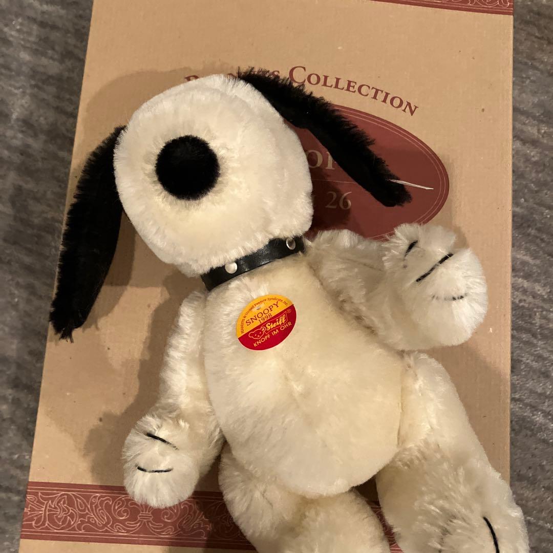 超美品✨シュタイフ✨1998年SNOOPY CREAM26✨証明書・お箱あり