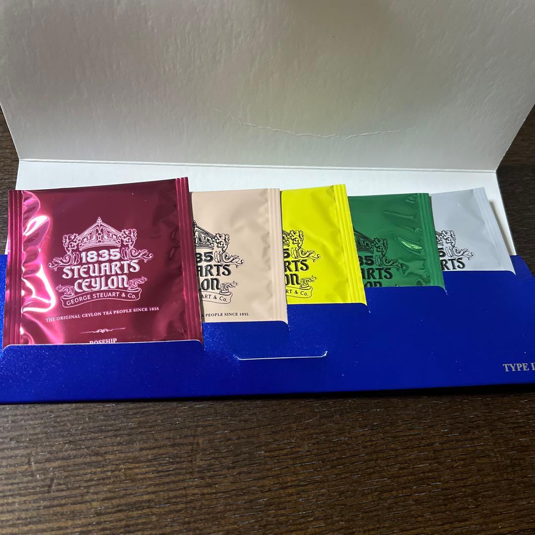 ジョージスチュアート ティー 5フレーバー入り てティーバッグEⅢ