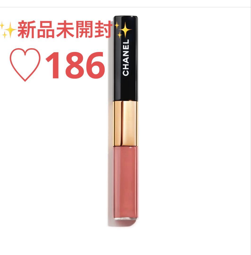 【みぽりん 】CHANEL ル ルージュデュオウルトラトゥニュ186 ❗️値下げ中❗️CHANEL ル ルージュ デュオ ウルトラ トゥニュ186