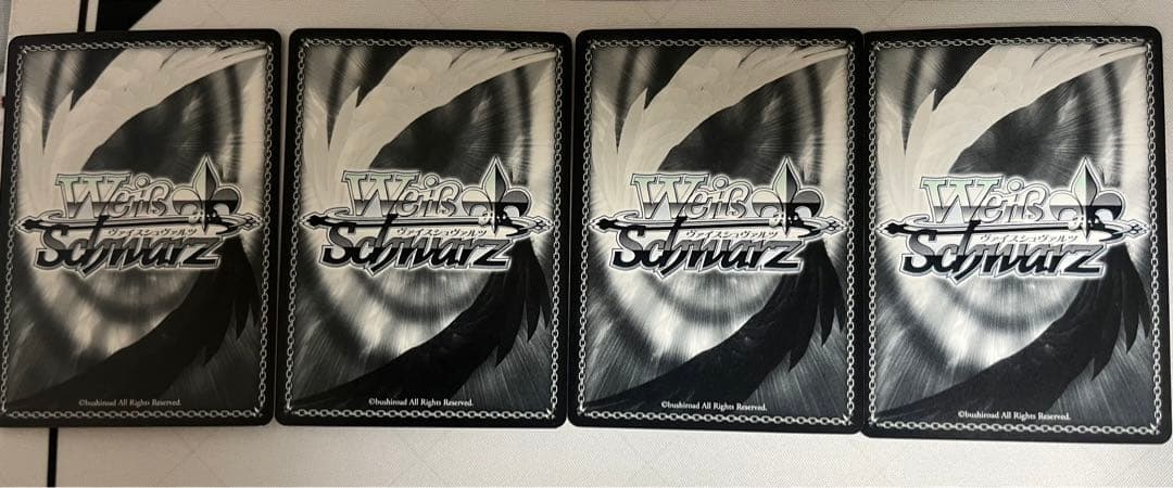 ws ヴァイスシュヴァルツホーネットジャベリンフェイトsp サイン4枚