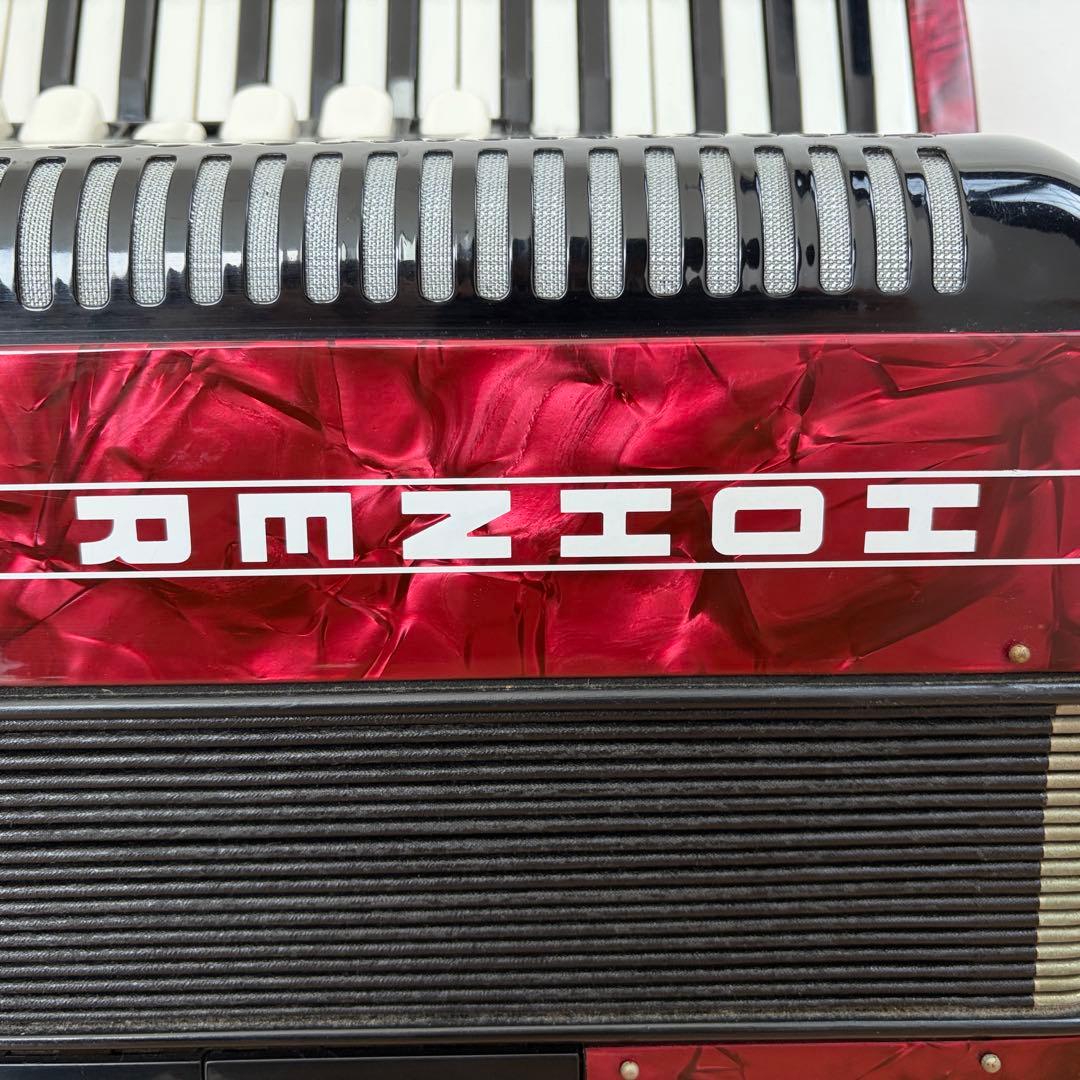 HOHNER AMICA Ⅲ 96 アコーディオン 96ベース ホーナー 赤 - メルカリ
