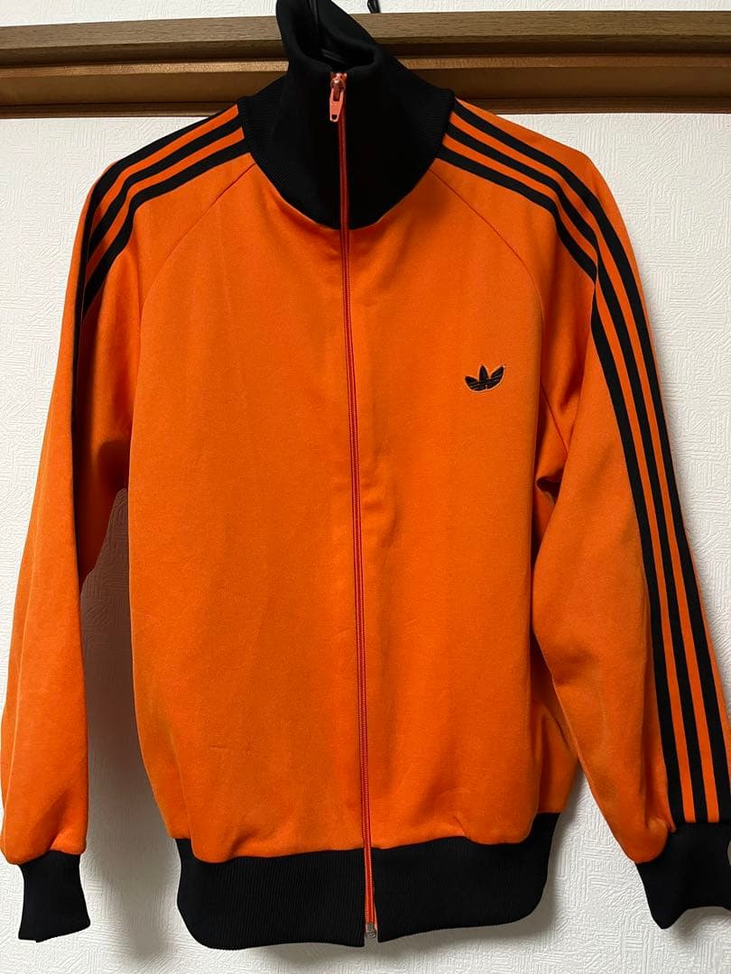 4号 adidas 80s デサント製 トラックジャケット 小松菜奈 ジャージ