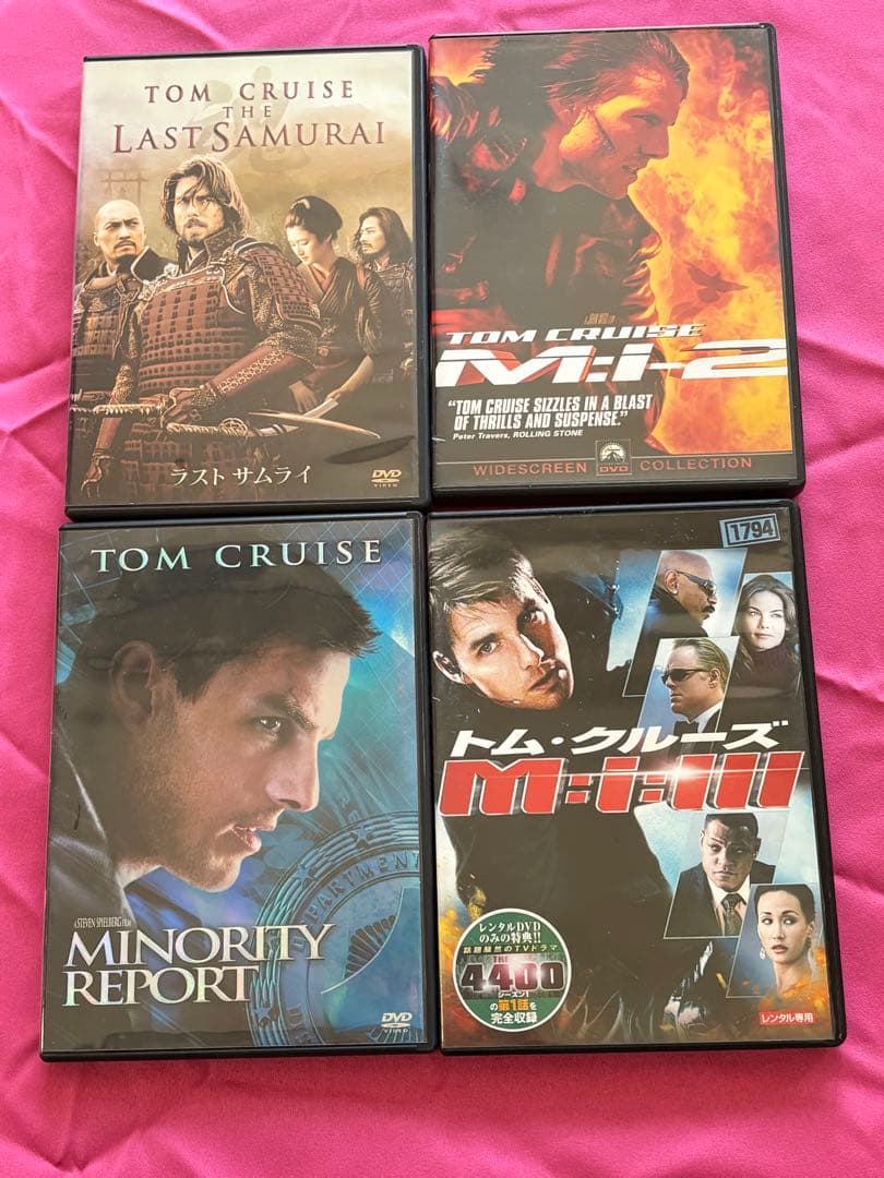 トム・クルーズ DVD 4本セット - メルカリ