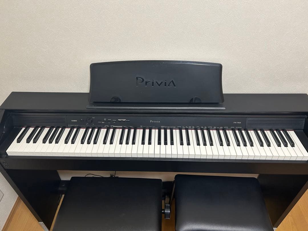 電子ピアノ CASIO Privia PX-760 - メルカリ