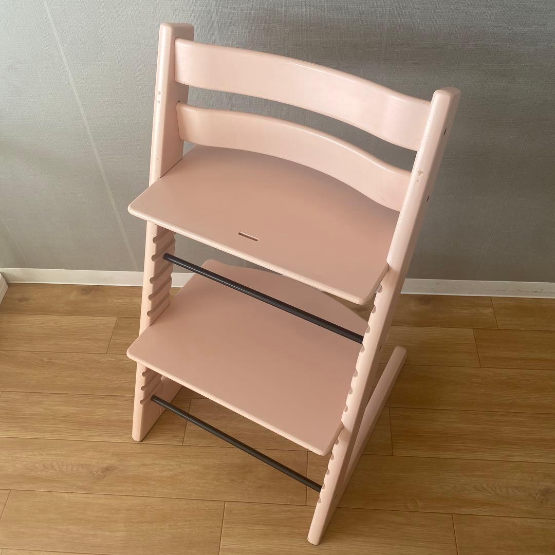 ストッケ　トリップトラップ　セリーヌピンク STOKKE トリップトラップ ベビーセット2 / セレーヌピンク ｜ ストッケ